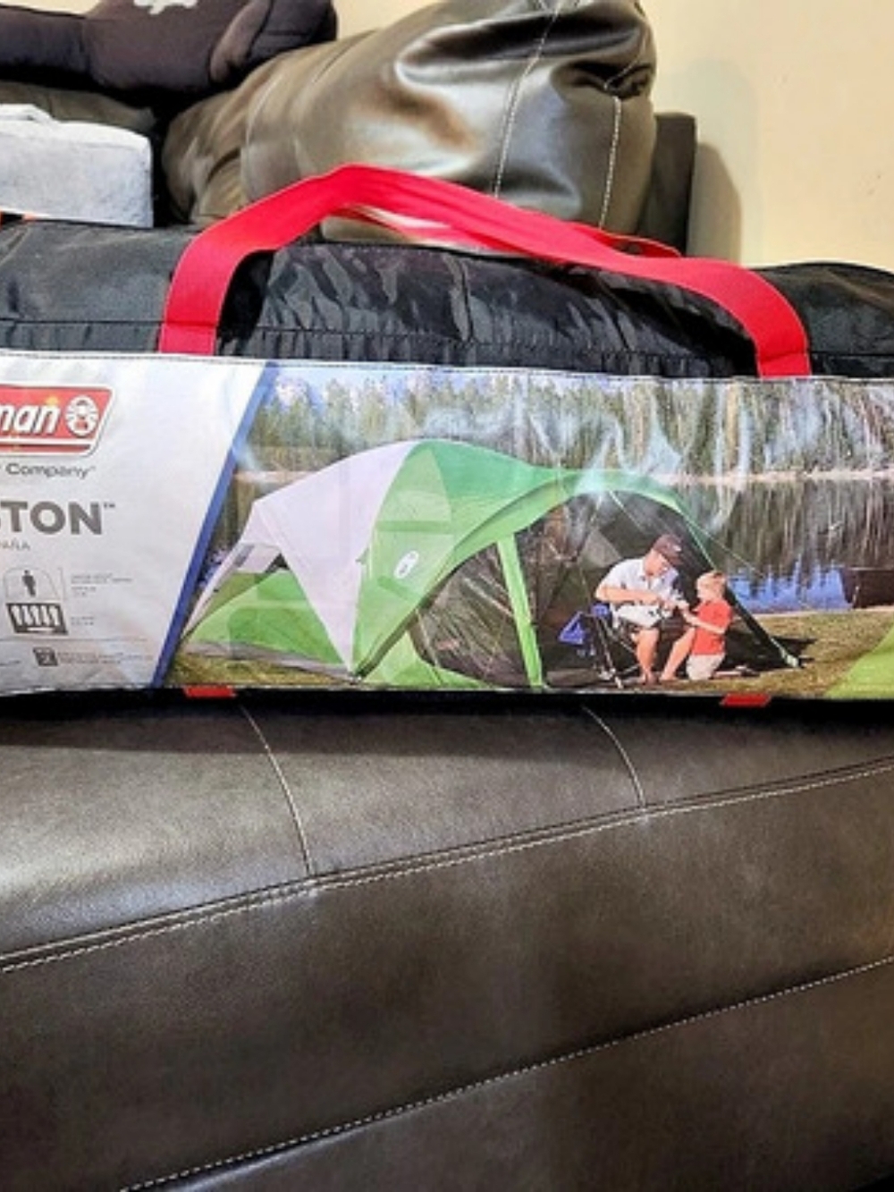 Coleman Evanston 6-Person Tent with Screened Porch Like New
